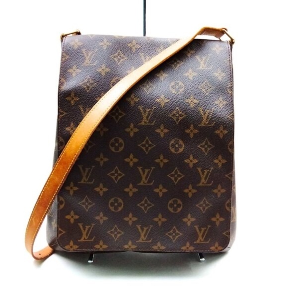 100% Authentic Louis Vuitton Musette Brown Monogram Shoulder Bag - Picture 1 of 9